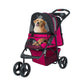 pink razzberry durable pet stroller