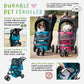 easy durable pet stroller for dogs and cats