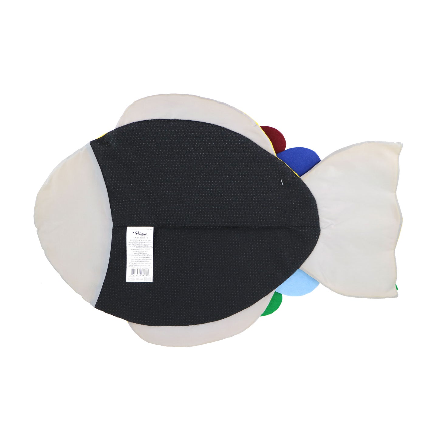 Snuffle Mat Puzzle Pad – Fish Colorful Felt for Treats, Interactive & Engaging, Easy to Clean, Handmade with Love. Mental & Physical Stimulation, Prevents Destructive Behavior, Slows Eating, Encourages Foraging Skills, Relieves Excess Energy, for Pets