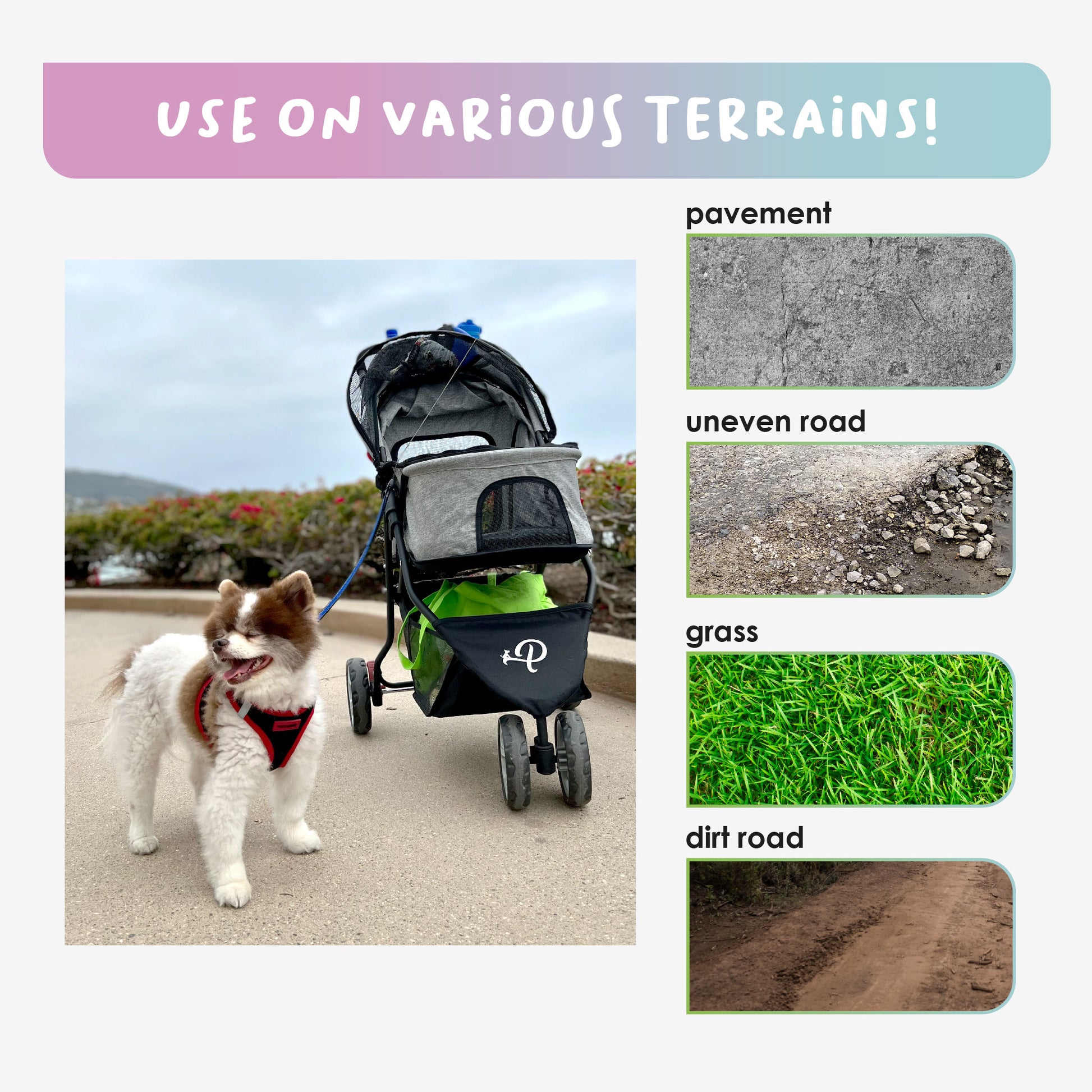 best all terrain dog stroller Glacier Pet Stroller