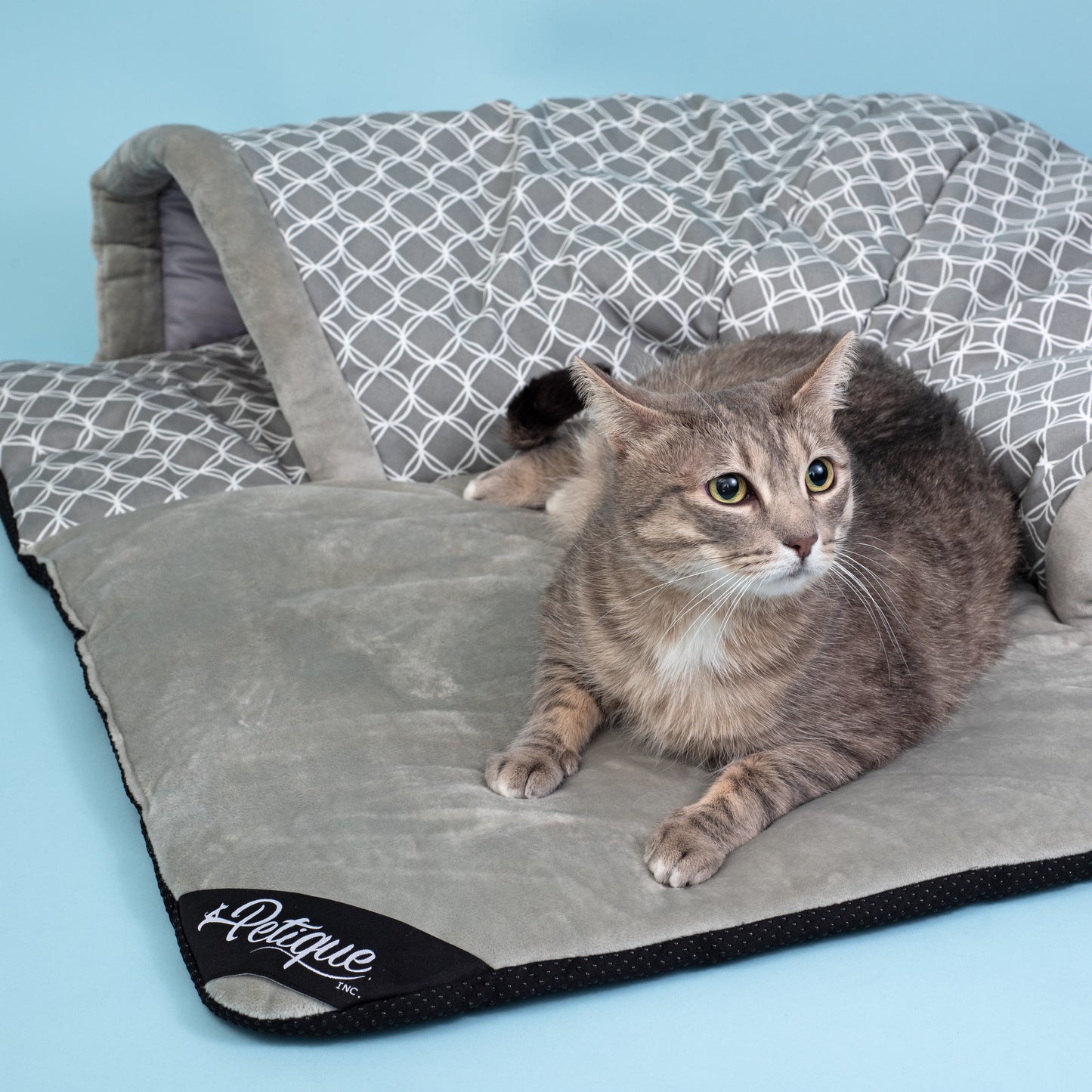 Hide & Seek 3 Piece Bundle Pack: Pet Sleep & Play House Bundle for Cats, Bunnies, Small Animals, Interactive Tunnel Mat, Critter Dome, and Critter Tunnel, Durable Fabric, Anxiety-Relief, Perfect for Play, Sleep, Easy to Clean, Pet Gift Set