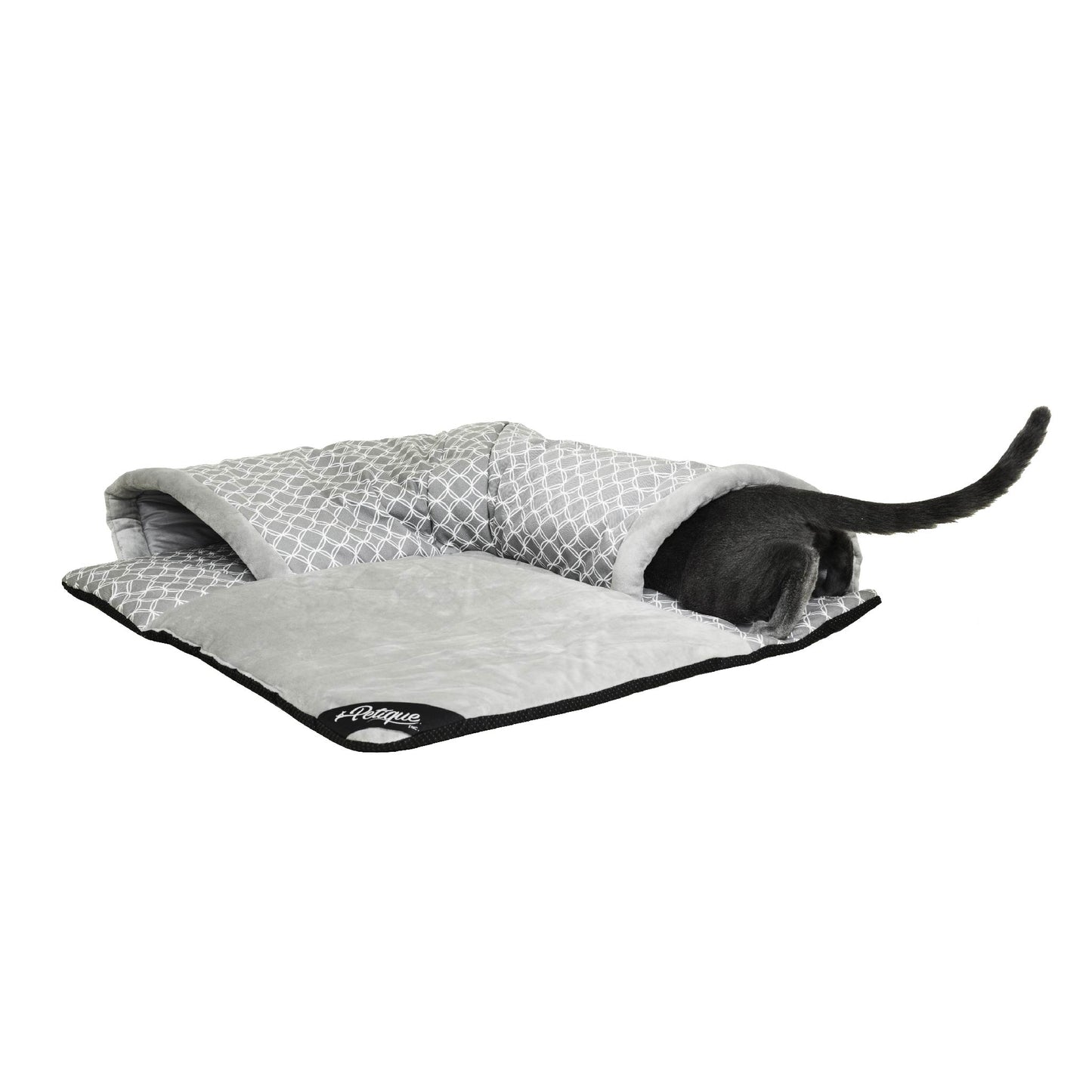 cat inside hide and seek play mat petique