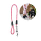 Tug Control Dog Leash - Reflective, Shock Absorber, Comfortable Grip, Sleek Design, Strong Weave Accent, for Small/Medium/Large Dogs/Cats/Pets