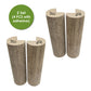 Kitty Corner Cat Scratching Post (2 Pieces): Eco-Friendly, Sustainable, Compostable, Non-Toxic, Double Stick Foam Tape Included, Durable Cardboard, Patented, for Cats