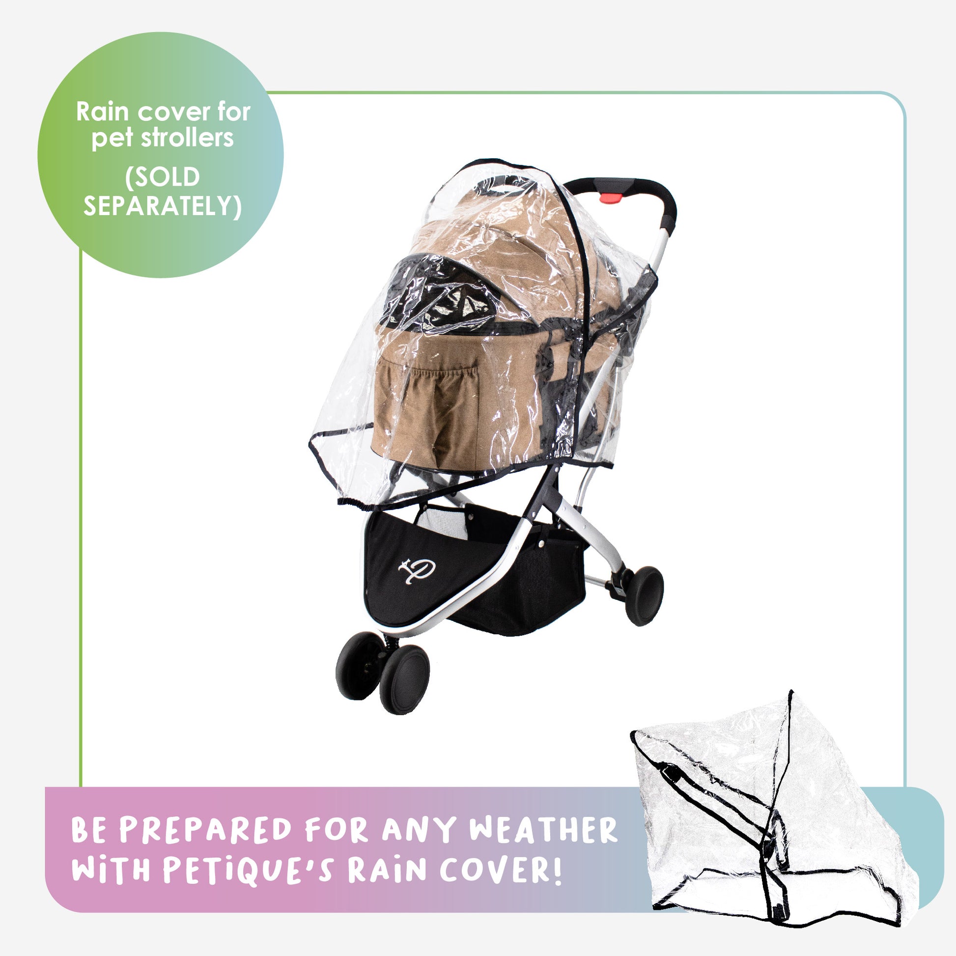 newport pet stroller rain cover