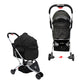  black newport pet stroller with brakes