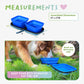 Portabowl Water & Food Bowl: FDA Tested, Non-Toxic, Dishwasher Safe, Detachable, Collapsible, Zipper Carrying Case, Wrist Handle, Clip, 26 OZ FULL Capacity, 24 OZ Second Level, 13 OZ First Level