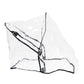 Pet Stroller Rain Cover ONLY, Weather Protection Snow/Rain/Wind Cover for Dog/Cat/Pet Stroller with Ventilation, Foldable, Clear, One Size (COMPATIBLE WITH PETIQUE STROLLERS ONLY)