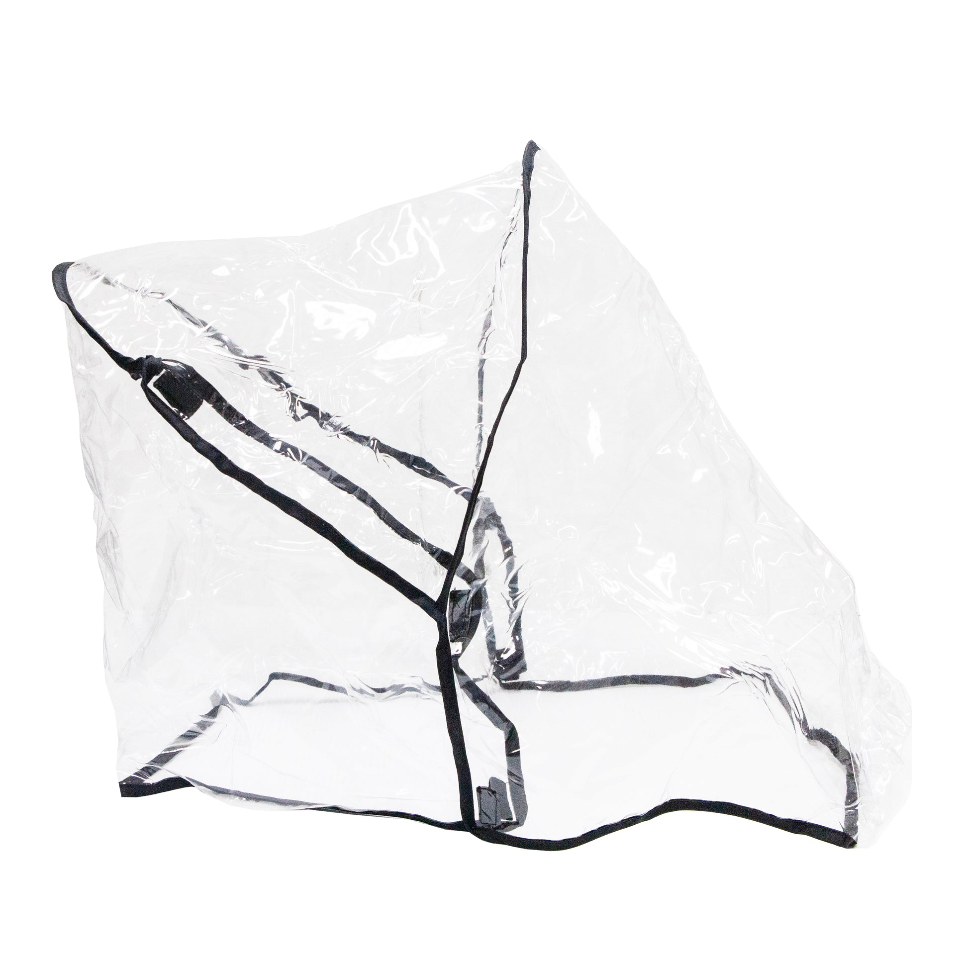 Pet Stroller Rain Cover ONLY, Weather Protection Snow/Rain/Wind Cover for Dog/Cat/Pet Stroller with Ventilation, Foldable, Clear, One Size (COMPATIBLE