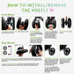 revolutionary pet stroller wheel instructions