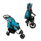 revolutionary pet stroller in venus blue