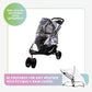 pet rain cover for pet stroller