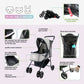 rollin pet stroller features