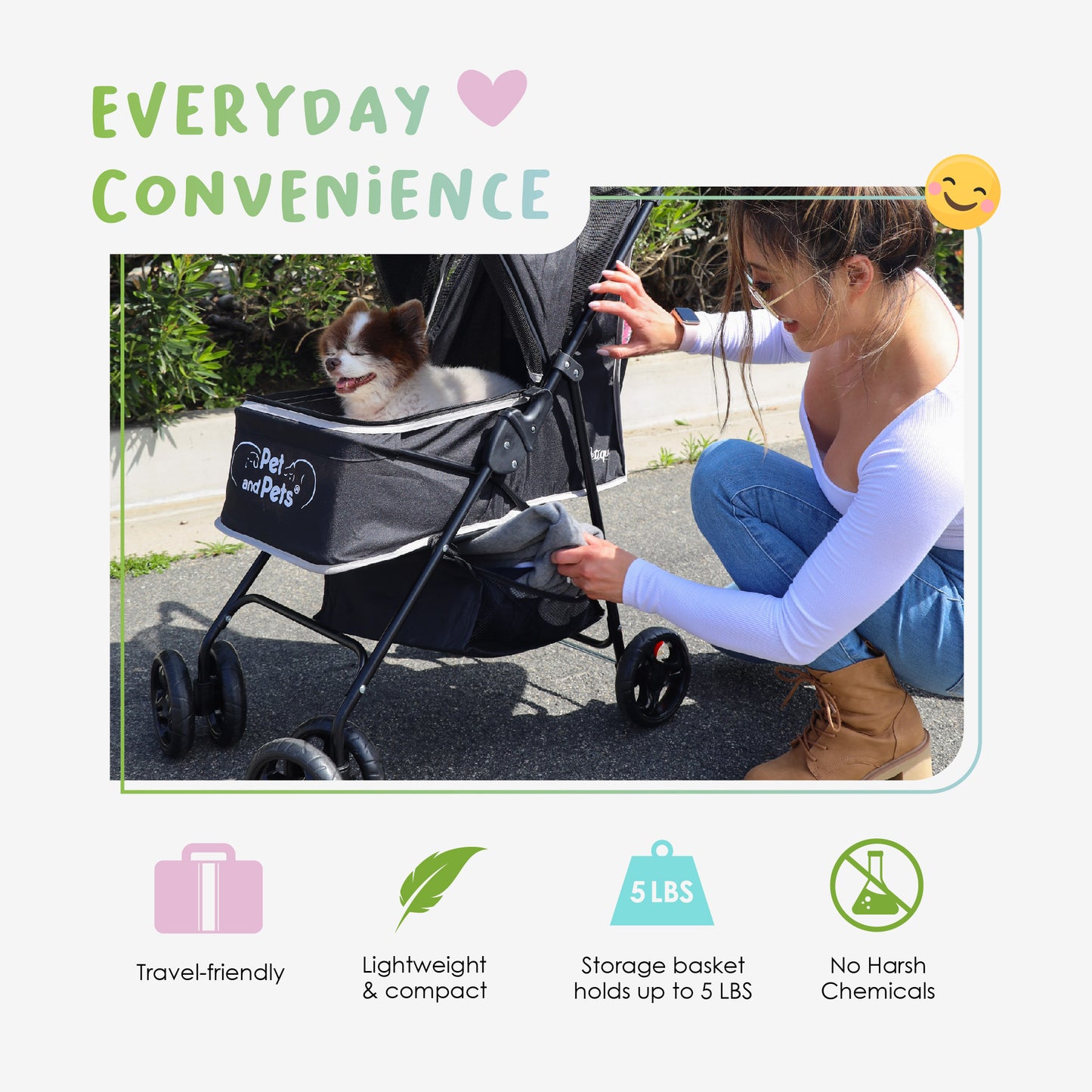 dog, cat, and small animal pet stroller