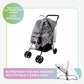 rain cover for rollin pet stroller