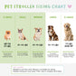 stroller sizing chart