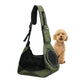 Sling Pet Carrier: Hands-Free, Over-the-Shoulder, Adjustable Leash, Padded Strap, Pee Pad Insert, Secure Pocket, Sturdy Board for Dogs, Cats, Small Animals, Supports up to 22 LBS