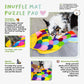 Snuffle Mat Puzzle Pad – Fish Colorful Felt for Treats, Interactive & Engaging, Easy to Clean, Handmade with Love. Mental & Physical Stimulation, Prevents Destructive Behavior, Slows Eating, Encourages Foraging Skills, Relieves Excess Energy, for Pets