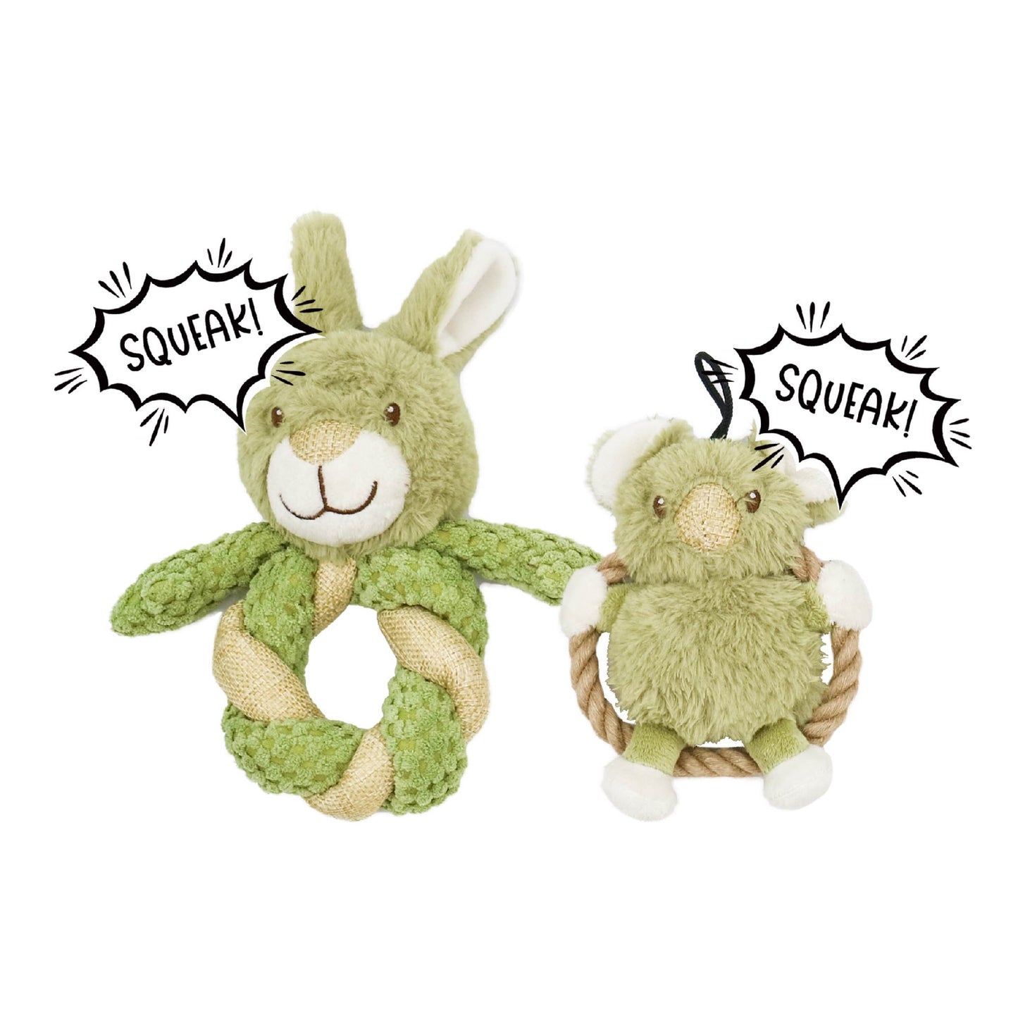 Petique 6 Piece Mini Hemp Pet Toy Bundle Pack: Eco-Friendly Pet Toys for Dogs & Cats, Non-Toxic, Durable, Squeaky Fun, Mentally Stimulating Chew Toys, Hemp Rope for Teeth Cleaning, Plaque Reduction, and Gum Massage, CE Certified Safe Pet Play Toys