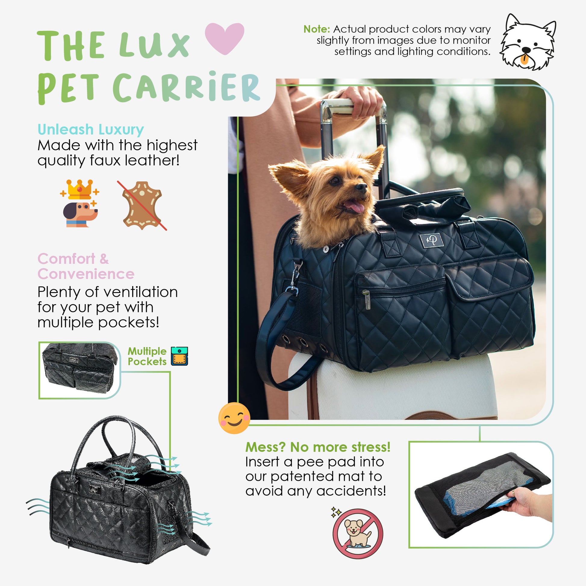 petique's the lux pet carrier