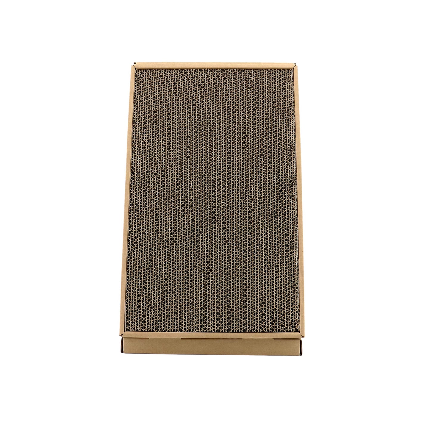 Tippy Peak Eco Pet House: 3 Double-Sided Scratch Boards, 100% Eco-Friendly, Non-Toxic, Sturdy, Easy to Build, Sustainable, Safe if Ingested, No Formaldehyde, Biodegradable, Compostable, for Cats, Bunnies & Small Animals