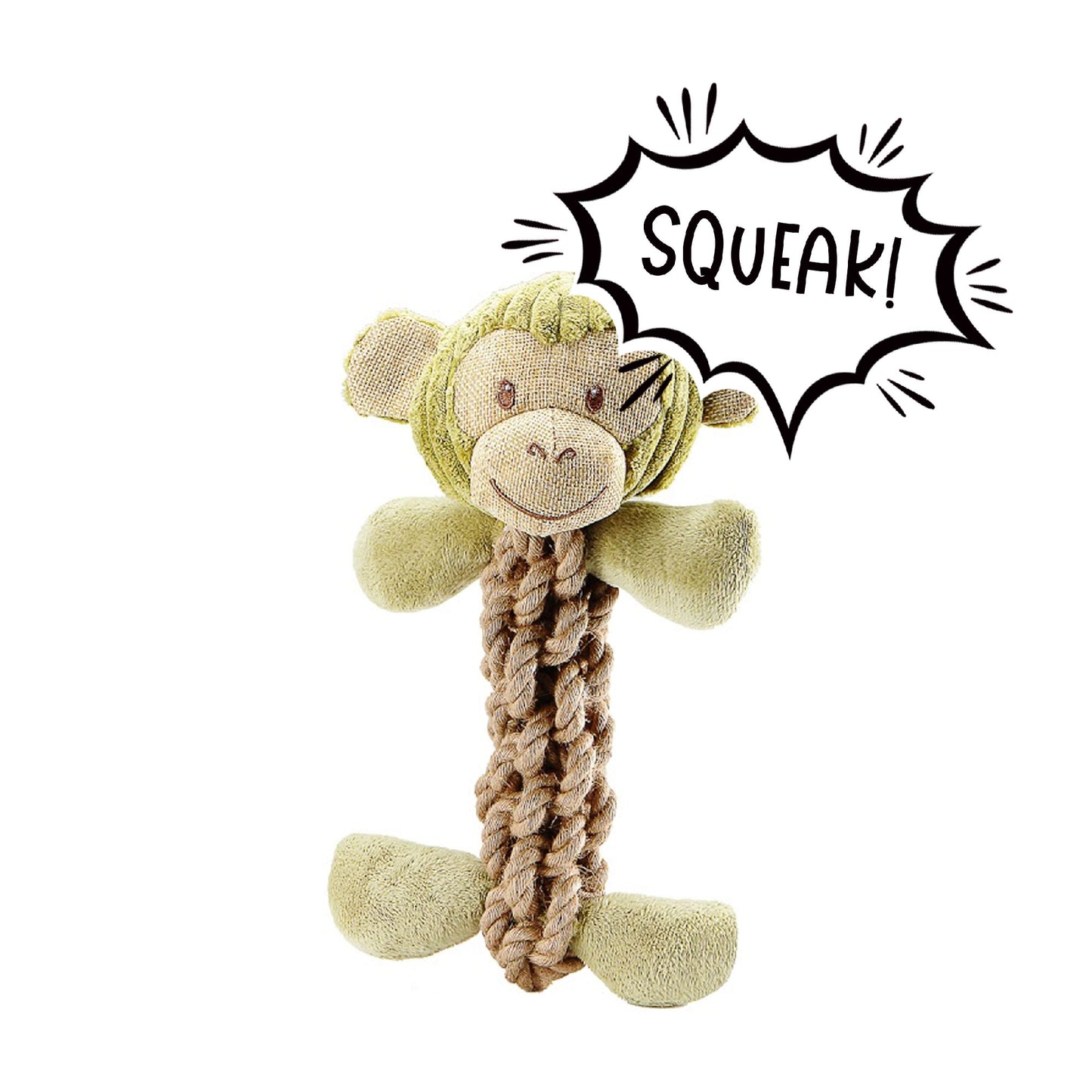 3 Piece Hemp Pet Toy Bundle Pack: Durable, Non-Toxic & Fun Dog Toys - Tough Rope & Squeaker Chew Toys for Safe, Healthy, and Happy Pets, Eco-Friendly & Mold-Resistant, Perfect for Chewers & Playtime, CE Certified Pet Toys