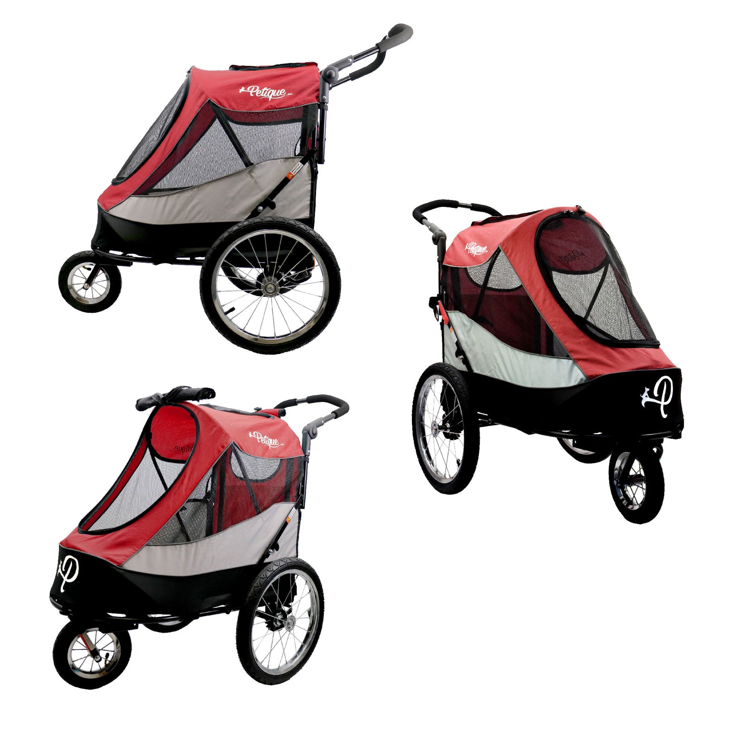 red mars trailblazer pet jogger different views