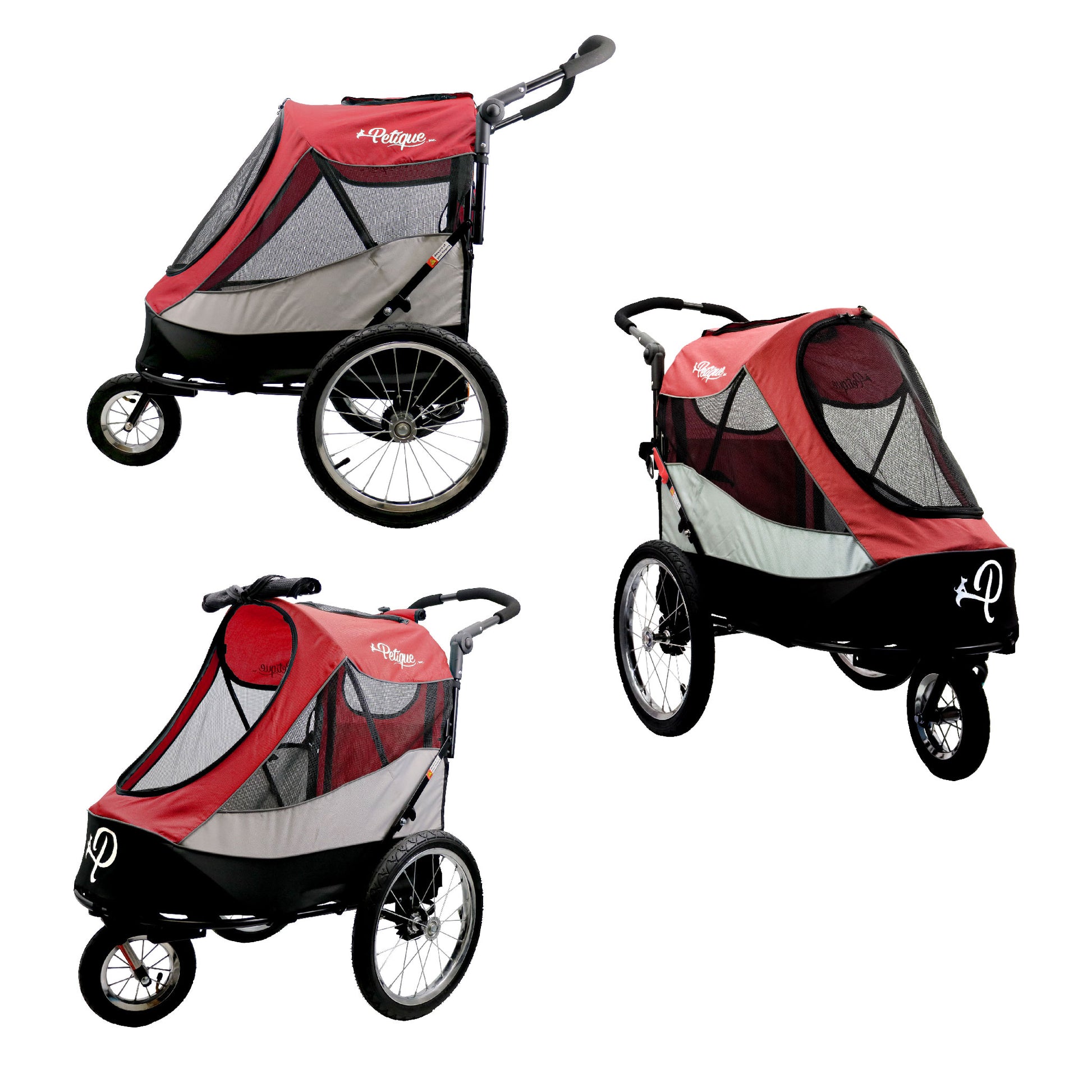 red mars trailblazer pet jogger different views