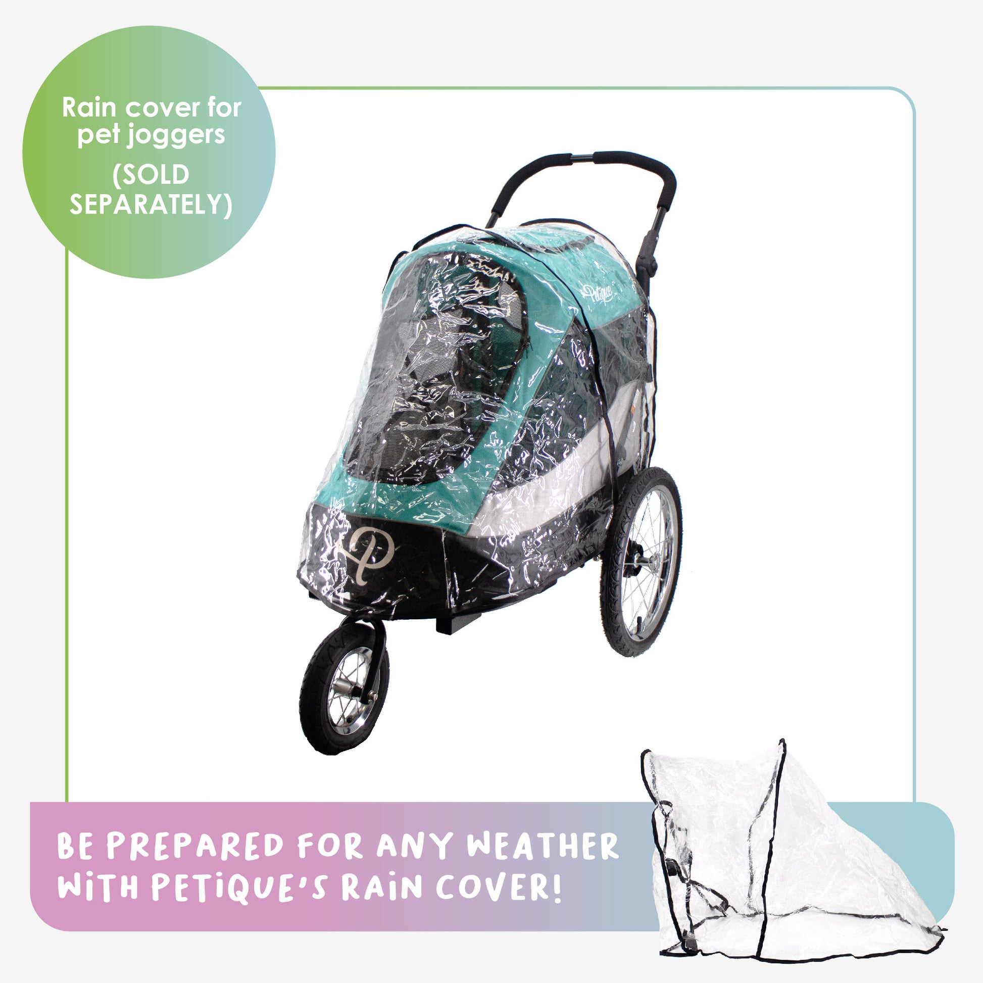 trailblazer pet jogger rain cover