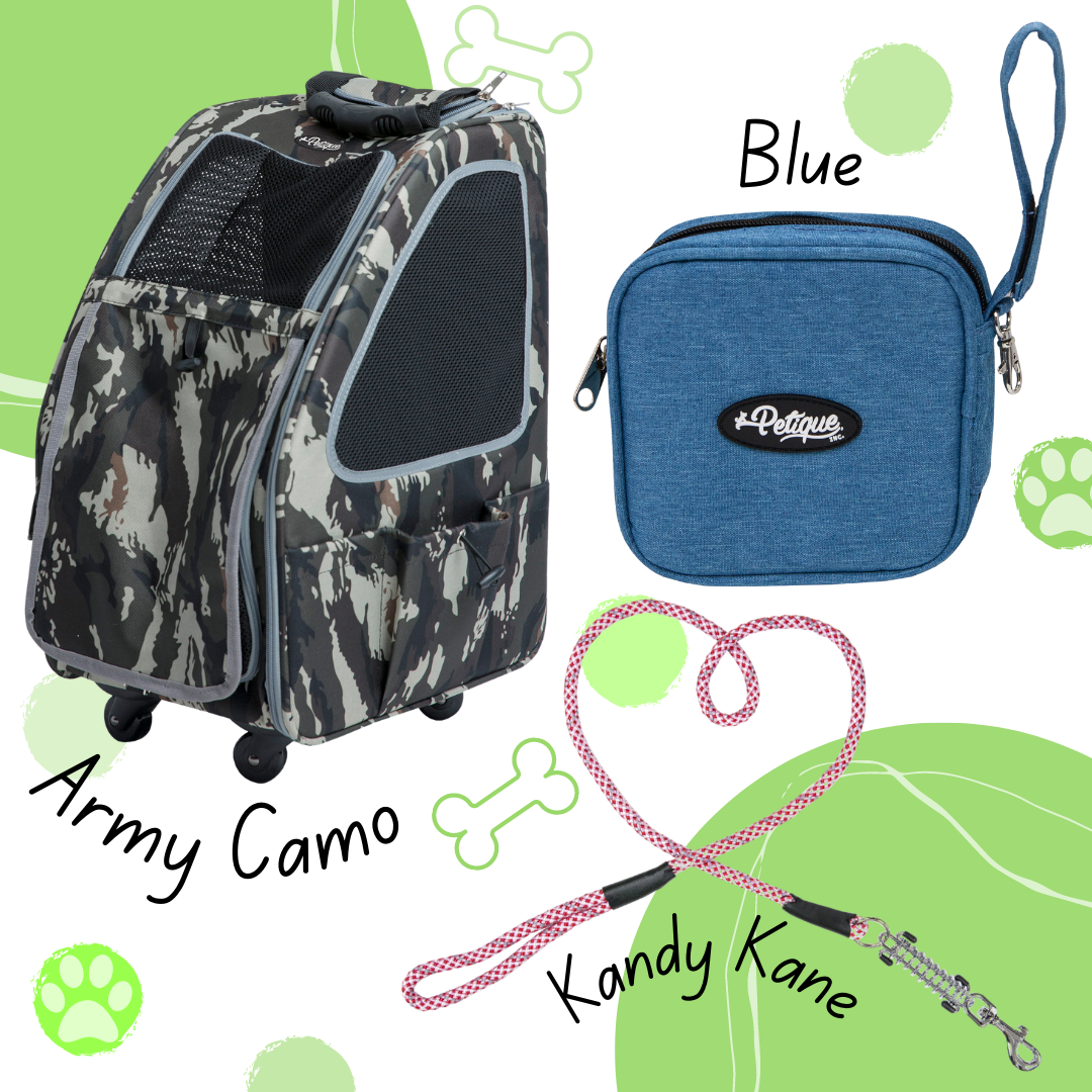 5-in-1 Travel Bundle - 5-in-1 Pet Carrier and MORE!