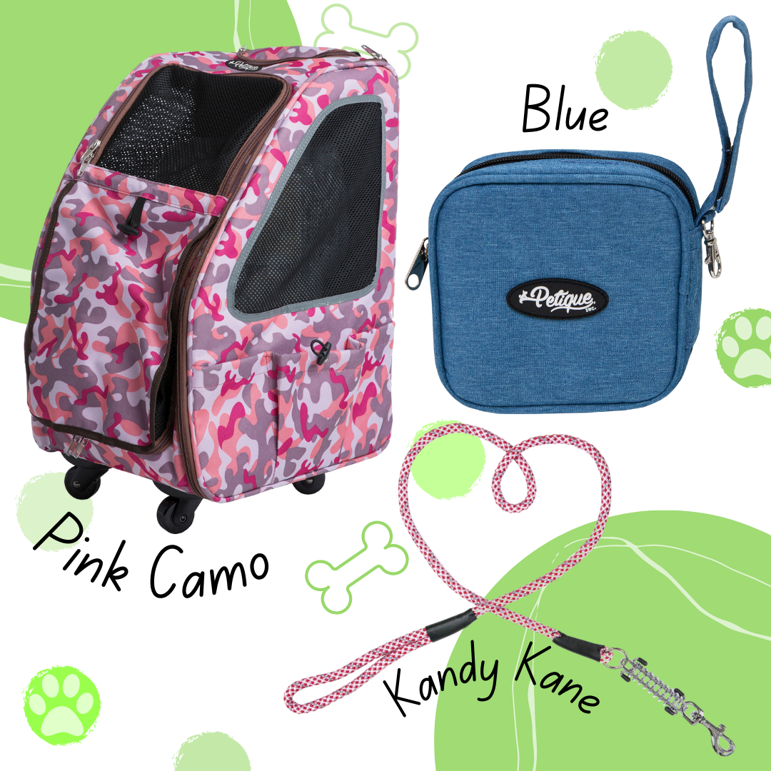 5-in-1 Travel Bundle - 5-in-1 Pet Carrier and MORE!