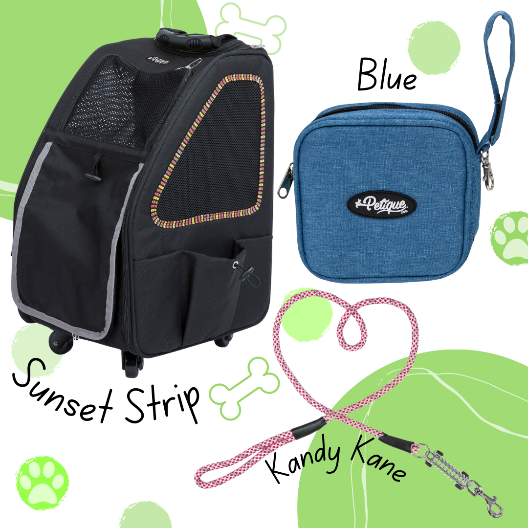 5-in-1 Travel Bundle - 5-in-1 Pet Carrier and MORE!