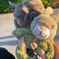 Mini Hula Hemp Koala and Bunny Twist Dog Toys