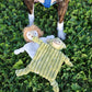 Mini Flying Hemp Monkey and Lion Dog Toys: Fun Squeaker & Crinkle Material, Engages Pets for Chewing, Playing & Fetching, Non-Toxic, Variety of Textures, CE Certified, for Pets