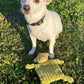 Mini Flying Hemp Monkey and Lion Dog Toys: Fun Squeaker & Crinkle Material, Engages Pets for Chewing, Playing & Fetching, Non-Toxic, Variety of Textures, CE Certified, for Pets