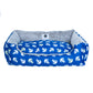 Large Petique Reversible Anchors Away Pet Bed