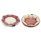 reversible round pet bed sherruff pug 