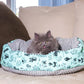 reversible round pet bed 