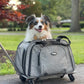 rolling pet carrier