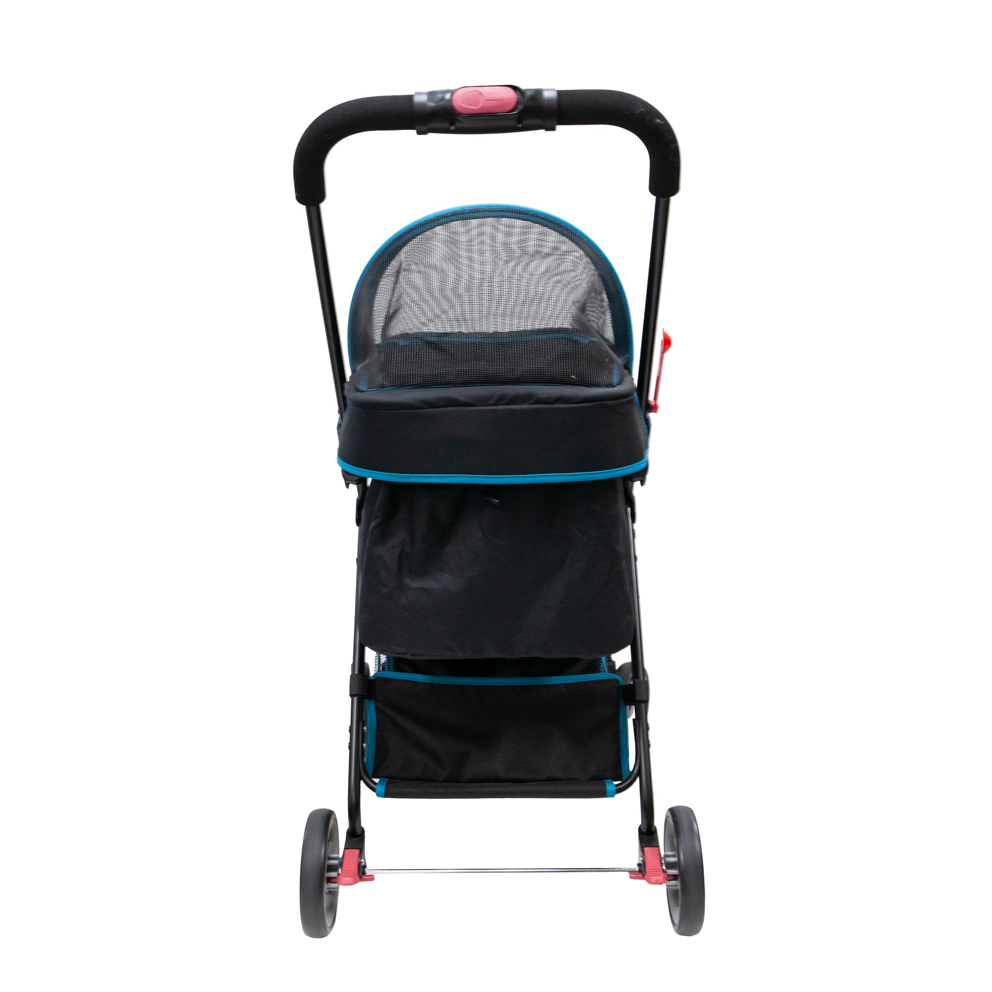 swift pet stroller turquoise back