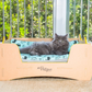 Comfy Mat Pet Bed: Breathable Cotton, Reversible & Cooling Side for Hot Days, Velvety Side for Cold Days, Angel Hair Fiber, Handmade Stitching, Perfect for Crates & Travel, for Small Animals