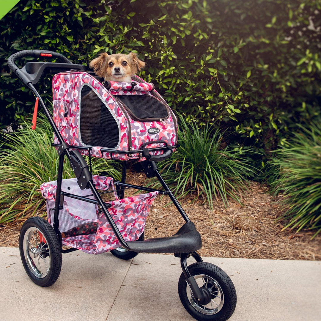 Pink Camo Travel System