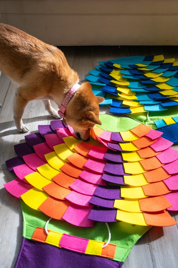 Pidsen dog snuffle outlet mat nosework blanket
