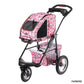 pink camo pet stroller