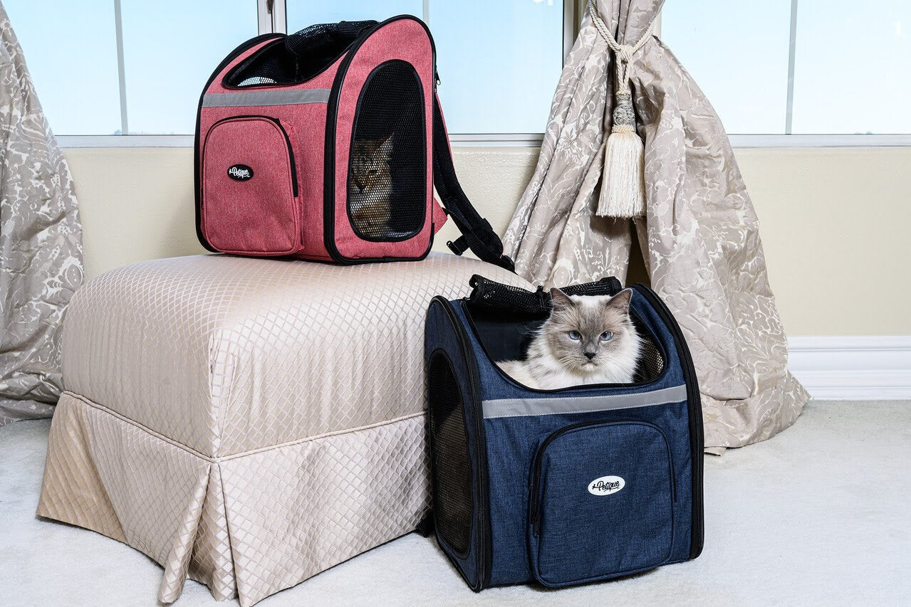 Petique The Backpacker Pet Carrier for Dogs, Cats, Small Animals
