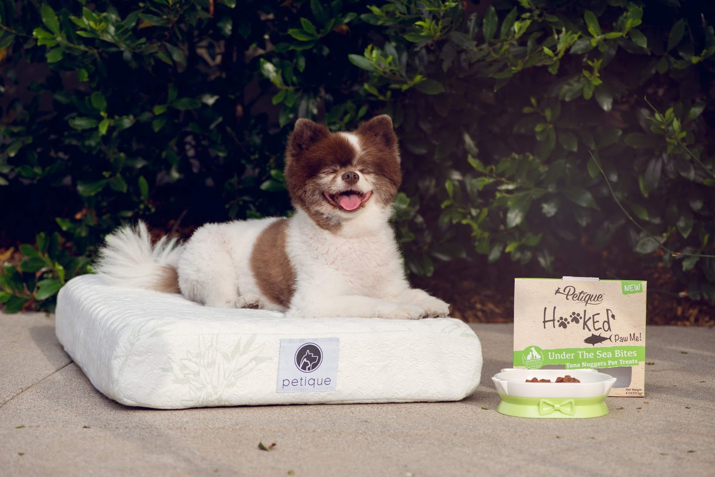 Bamboo Memory Foam Pet Bed WITH HEMP COVER