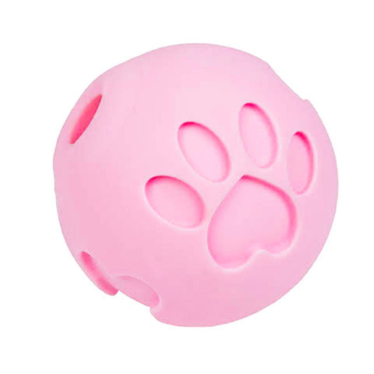 Paw Me! Treat Ball Dispenser- Baby Pink 