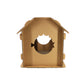 scratch pad cat house with windows